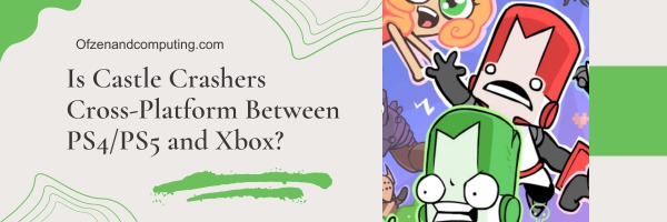 Is Castle Crashers Cross-Platform Between PS4/PS5 and Xbox?
