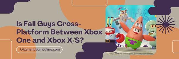 Is Fall Guys Cross-Platform Between Xbox One and Xbox X/S?