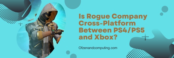 Is Rogue Company Cross Platform Between PS4 PS5 and