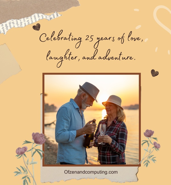 25th Wedding Anniversary Captions For Instagram (2024)