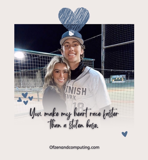 Baseball Couple Captions For Instagram (2024)