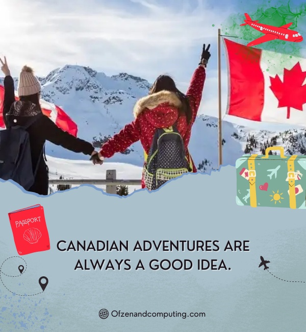 Canada Travel Captions For Instagram (2024)