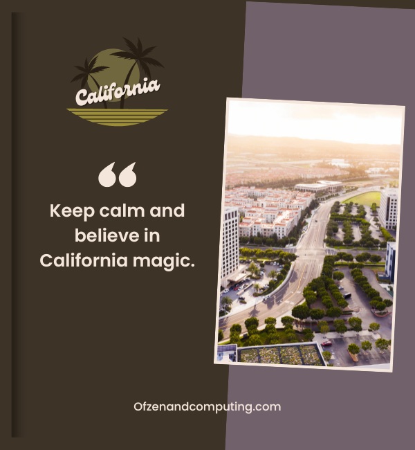Clever California Instagram Captions (2024)