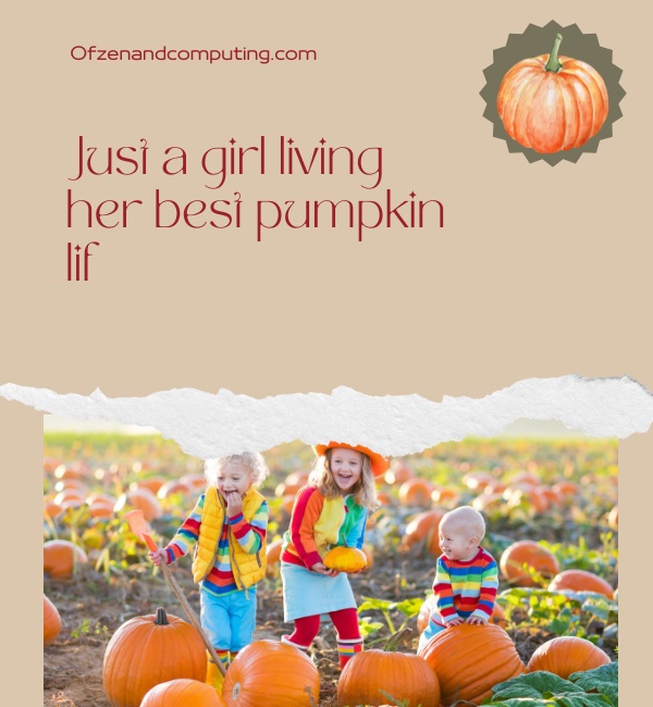 Clever Pumpkin Patch Captions For Instagram (2024)