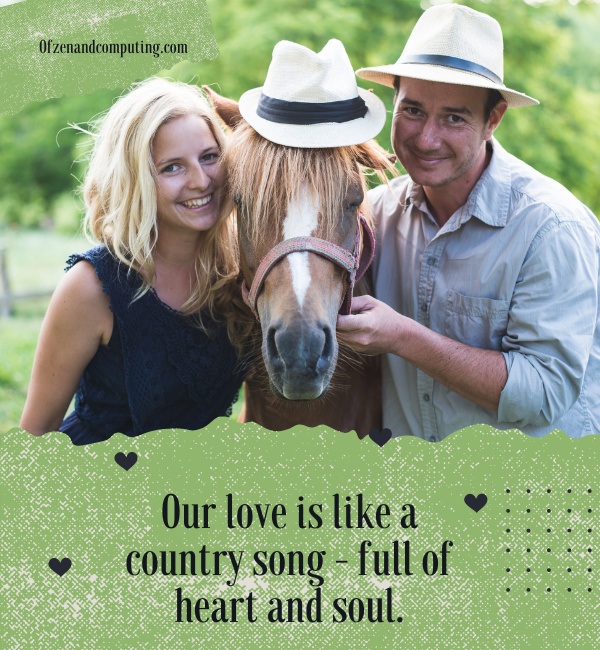 Country Love Captions For Instagram (2024)
