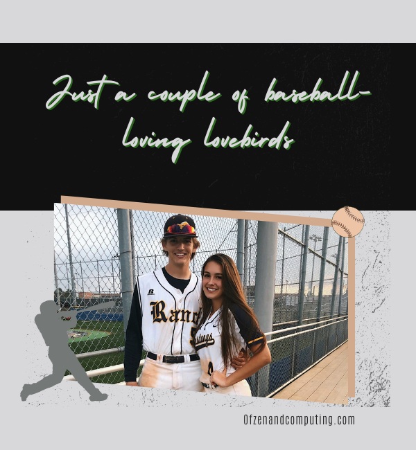 Cute Baseball Captions For Instagram With Boyfriend (2024)