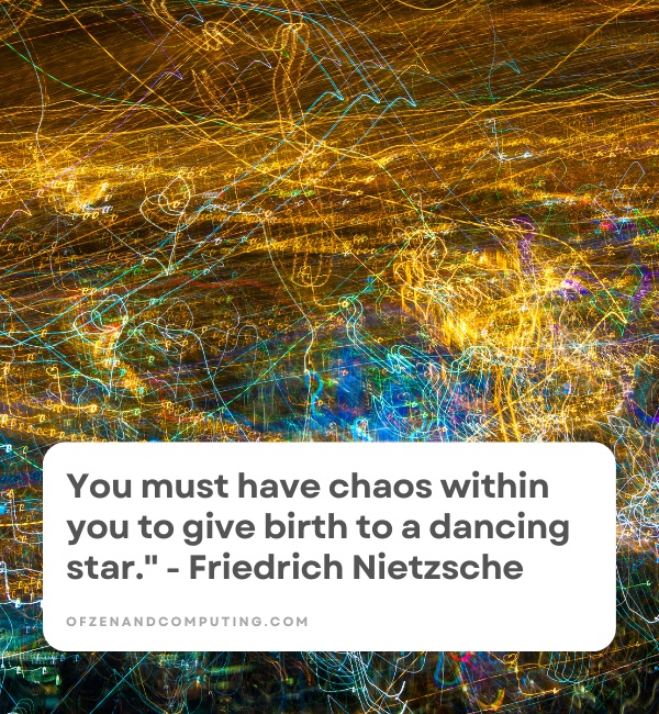 Famous Instagram Captions About Chaos (2024)