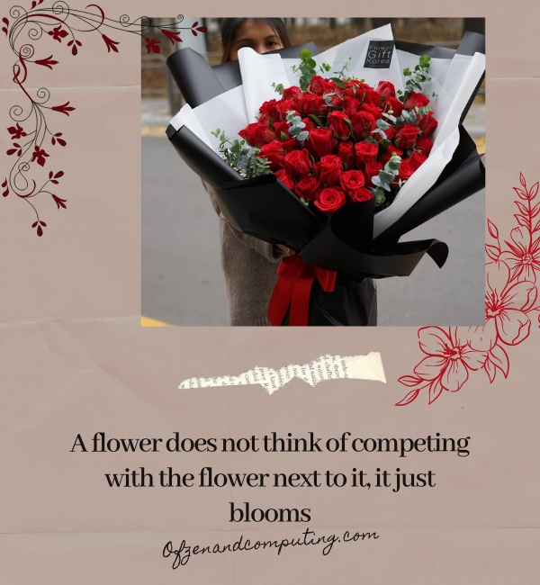 Flower Gift Captions For Instagram (2024)
