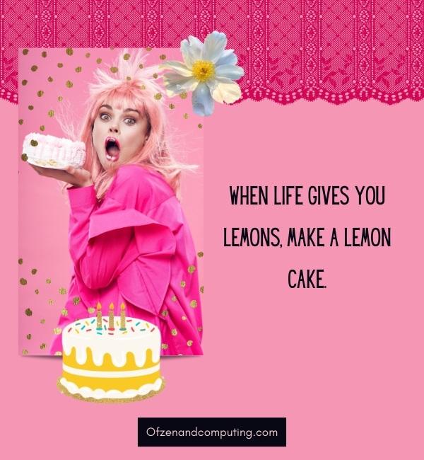 Funny Cake Captions For Instagram (2024)