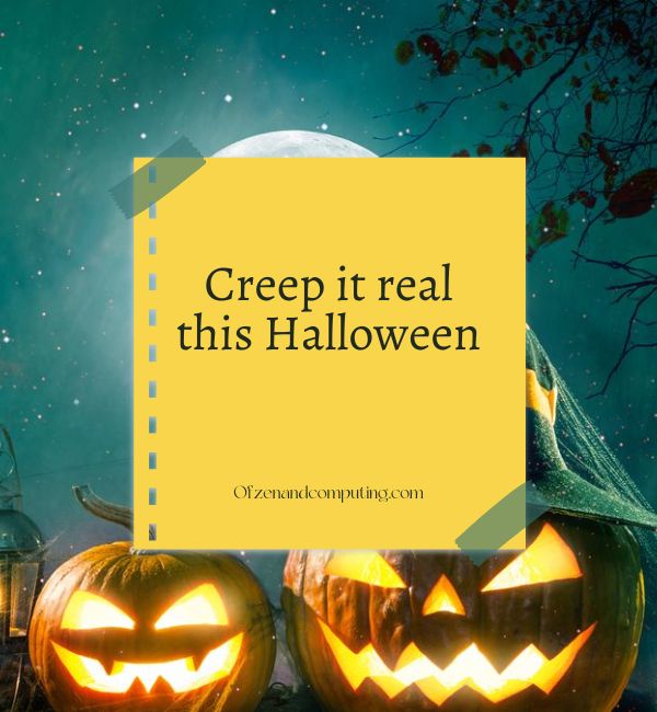 Good Halloween Captions For Instagram