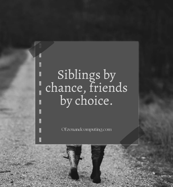 Good Instagram Captions For Siblings