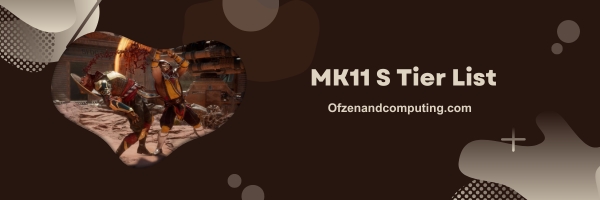 MK11 S Tier List 2024: The Ultimate Fighters