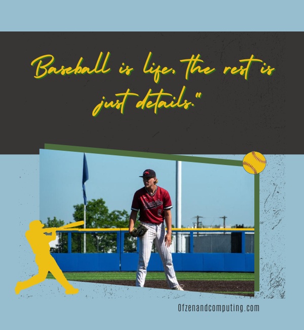 Подписи о бейсболе для старших классов для Instagram (2024 г.)