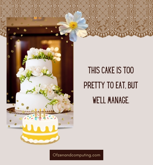 Wedding Cake Captions For Instagram (2024)