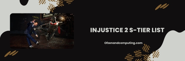 قائمة Injustice 2 S-Tier 2024 - "الأبطال الذين لا يمكن إيقافهم"