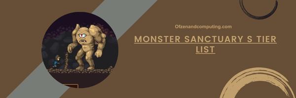 قائمة Monster Sanctuary S Tier List 2024 – الأبطال الأسمى