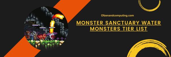 Monster Sanctuary Water Monsters List 2024: Command the Tides of Battle
