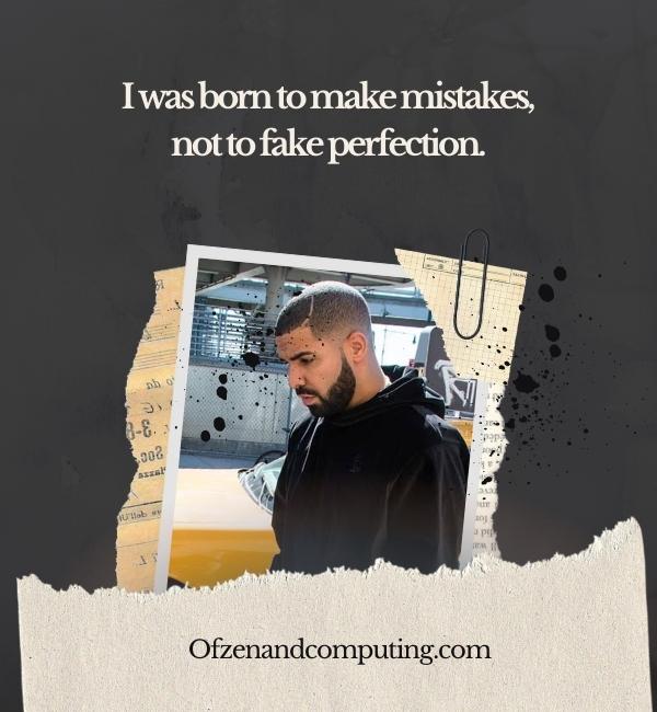 Sad Drake Lyrics For Captions For Instagram