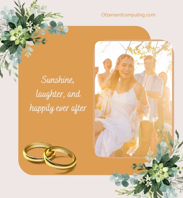Summer Wedding Captions For Instagram (2024)