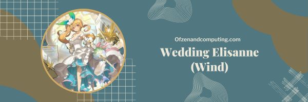Wedding Elisanne (Wind)