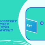 วิธีแปลง FAT32N เป็น NTFS Windows 11