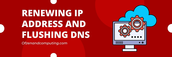 Renewing IP Address and Flushing DNS - Fix Diablo 4 Error Code 30006