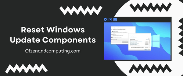 Reset Windows Update Components - Fix Microsoft Error Code 80180014