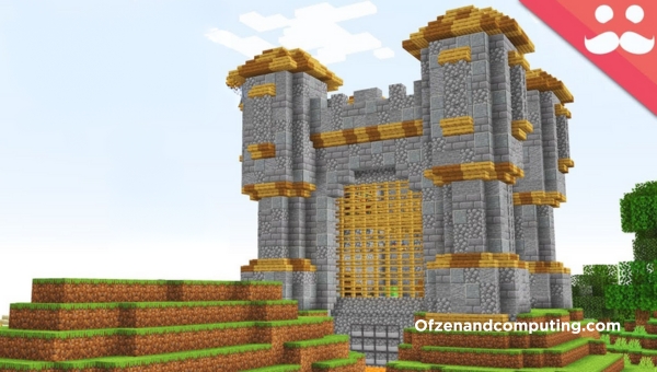 Minecraft-Redstone-Piston-Castelo