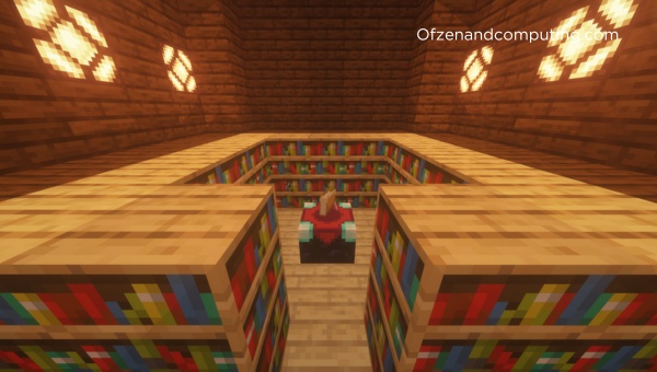 The Enchanted Bookshelf Maze