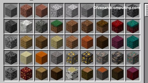 Используйте различные типы блоков для естественного вида
