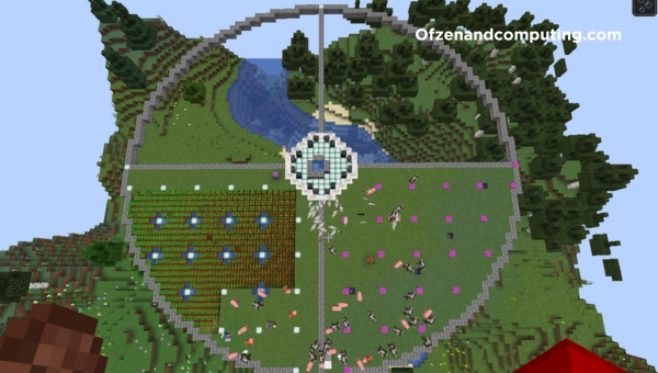 How To Make A Circle In Minecraft
