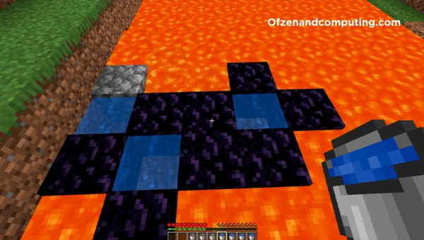 Wie man in Minecraft Obsidian herstellt