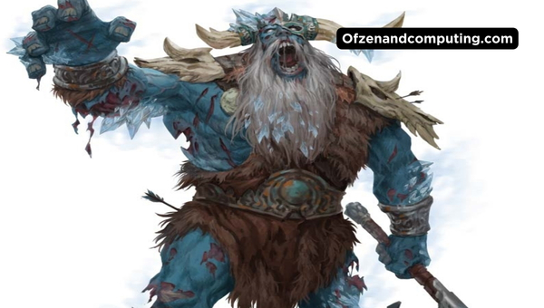 Actions of a Frost Giant 5e