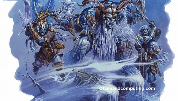 Attributes of Frost Giant 5e