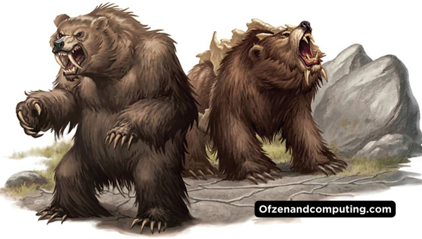 Giant Bear 5e monster