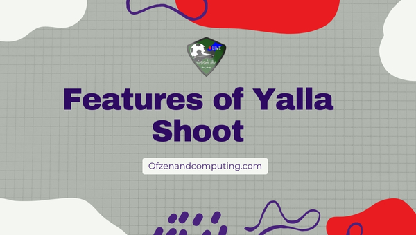 Features of Yalla Shoot