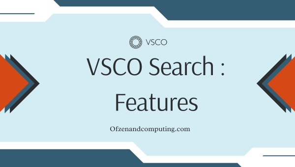 VSCO Search : Features