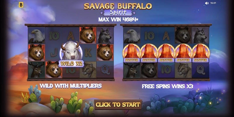 Online Pokies Australia Savage Buffalo Spirit