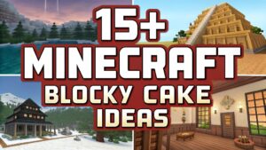 Minecraft Blocky Cake Ideas