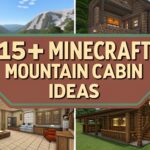 Minecraft Mountain Cabin Ideas