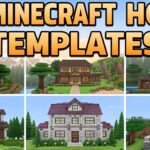 19 Minecraft House Templates