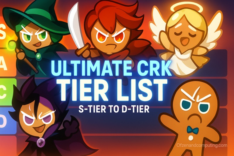 Cookie Run Kingdom Tier List (2025) 150+ PvP:PvE Cookies