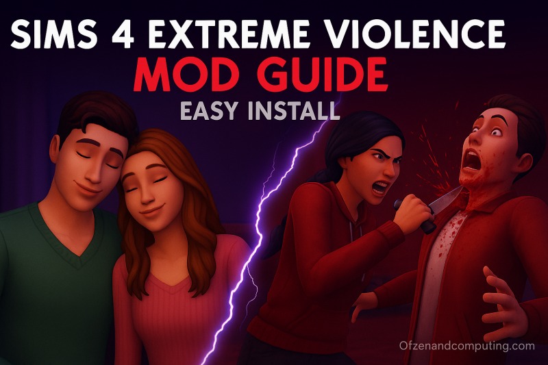 How to Download and Use Extreme Violence Mod in Sims 4 (2025)