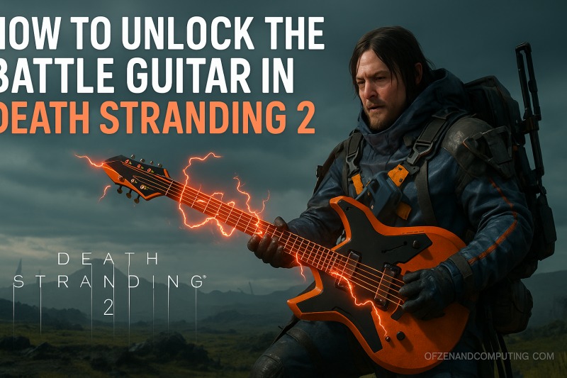 How to Unlock the Battle Guitar in Death Stranding 2