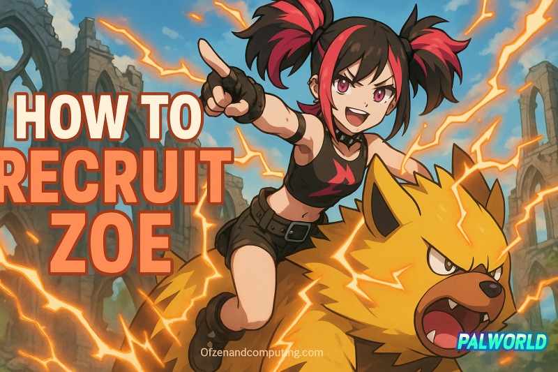 Palworld - How to Recruit Zoe & Grizzbolt Guide