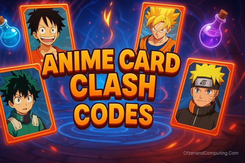 Roblox Anime Card Clash Codes