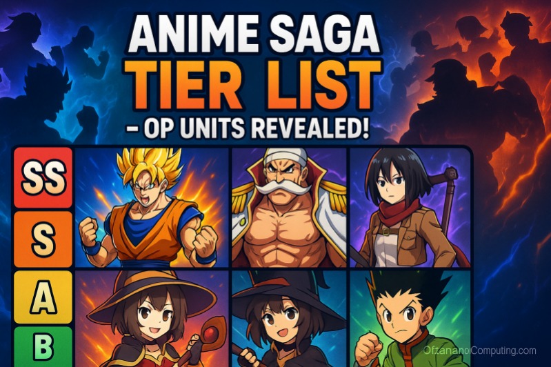 Roblox Anime Saga Tier List (2025) Best Units Ranked