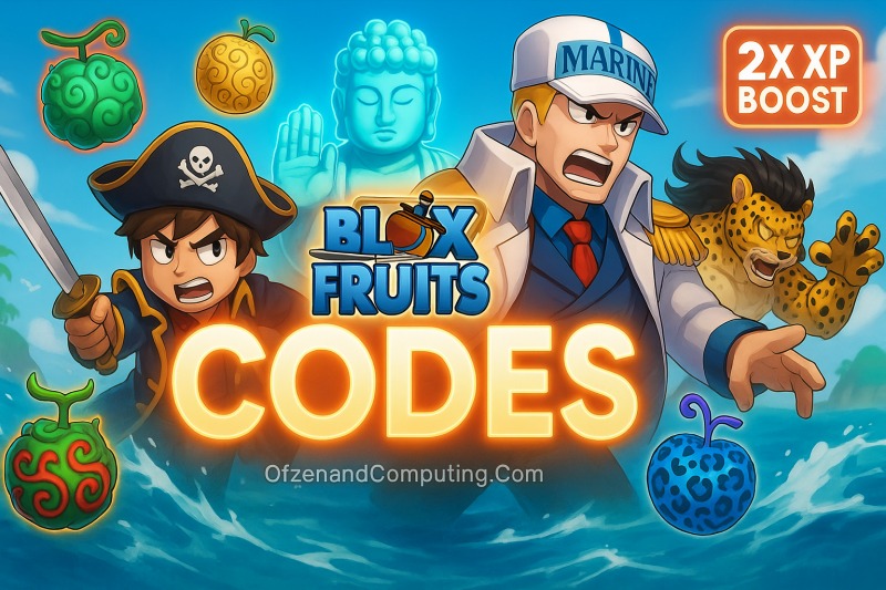 Roblox Blox Fruits Codes (2025) FREE 2x XP & More