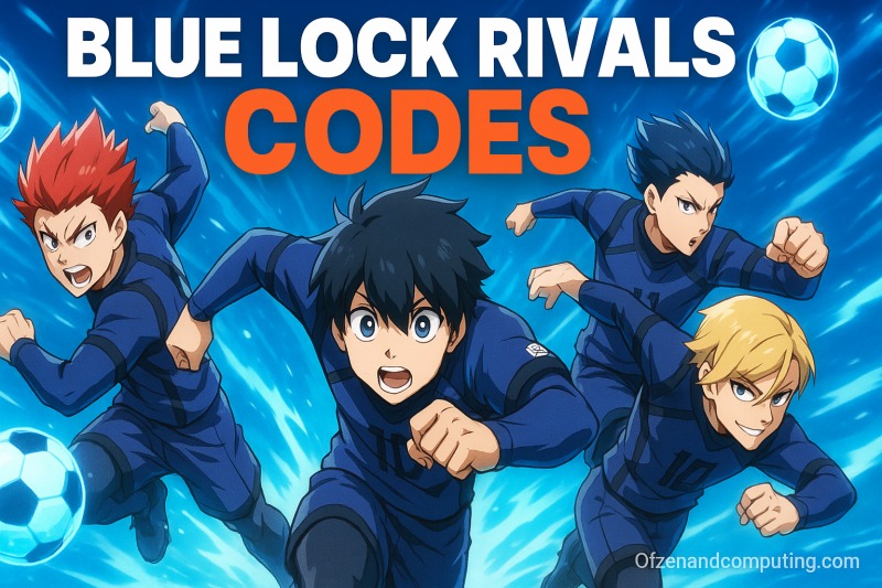 Roblox Blue Lock Rivals Codes 2025
