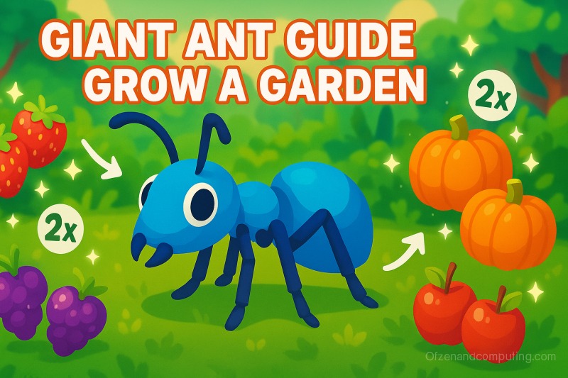 What Does Giant Ant Do in Grow A Garden Roblox?